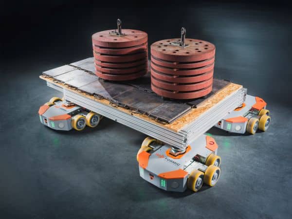 FORMIC B50 Transportmodule zum Transport schwerer Lasten in Formation